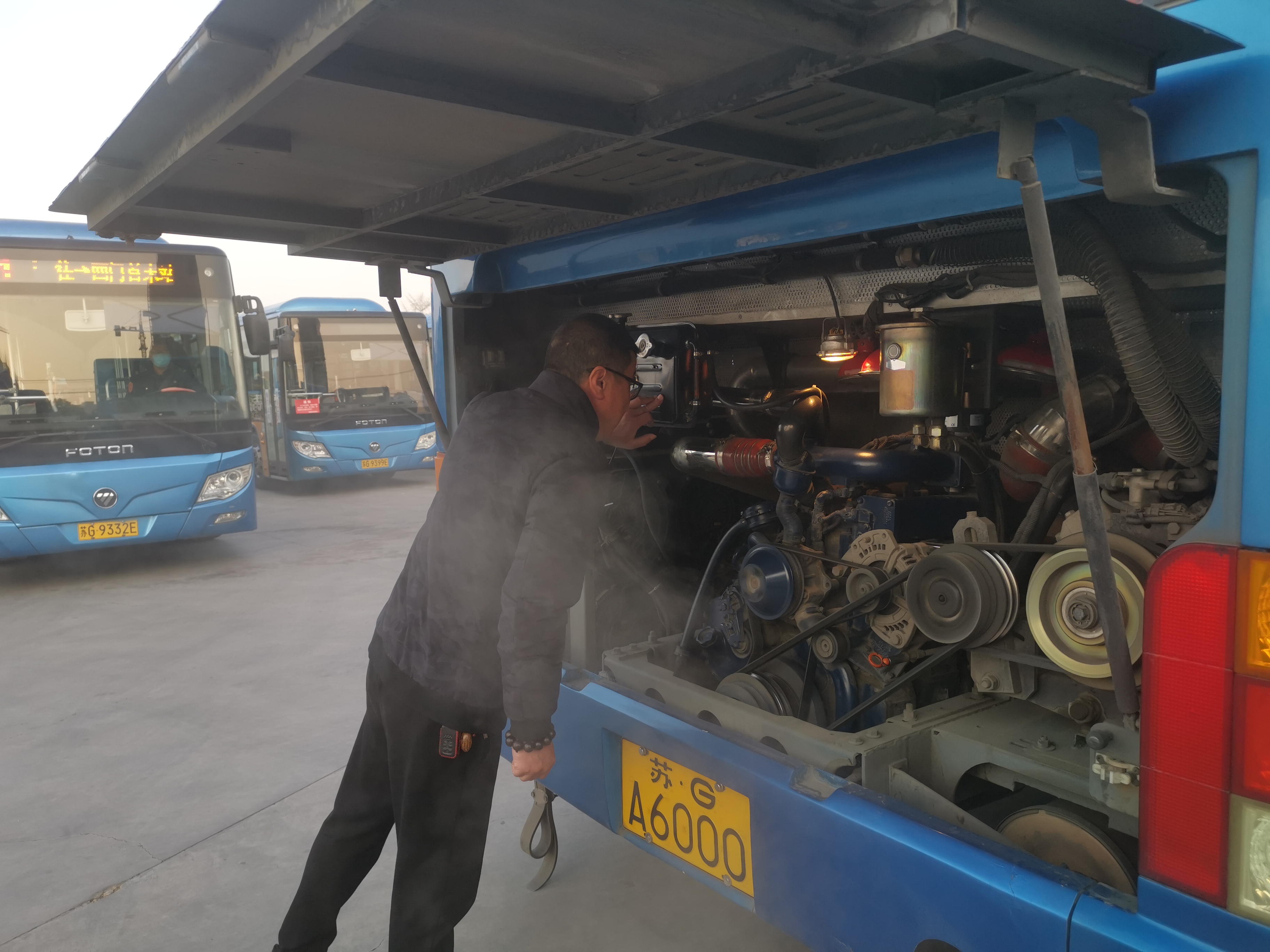 公交集團(tuán)公交事業(yè)一部開展聯(lián)合檢查工作  做好春運(yùn)安全運(yùn)輸保障收尾工作