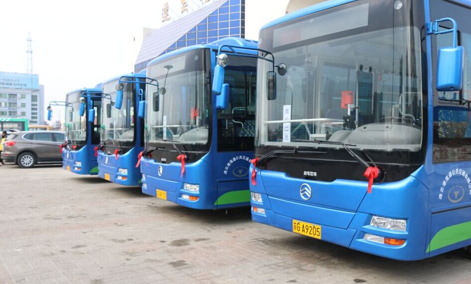 公交5路、8路、10路、23路更新新能源純電動車輛