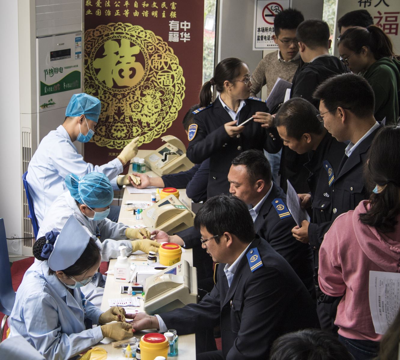 2018年公交集團(tuán)義務(wù)獻(xiàn)血活動(dòng)記