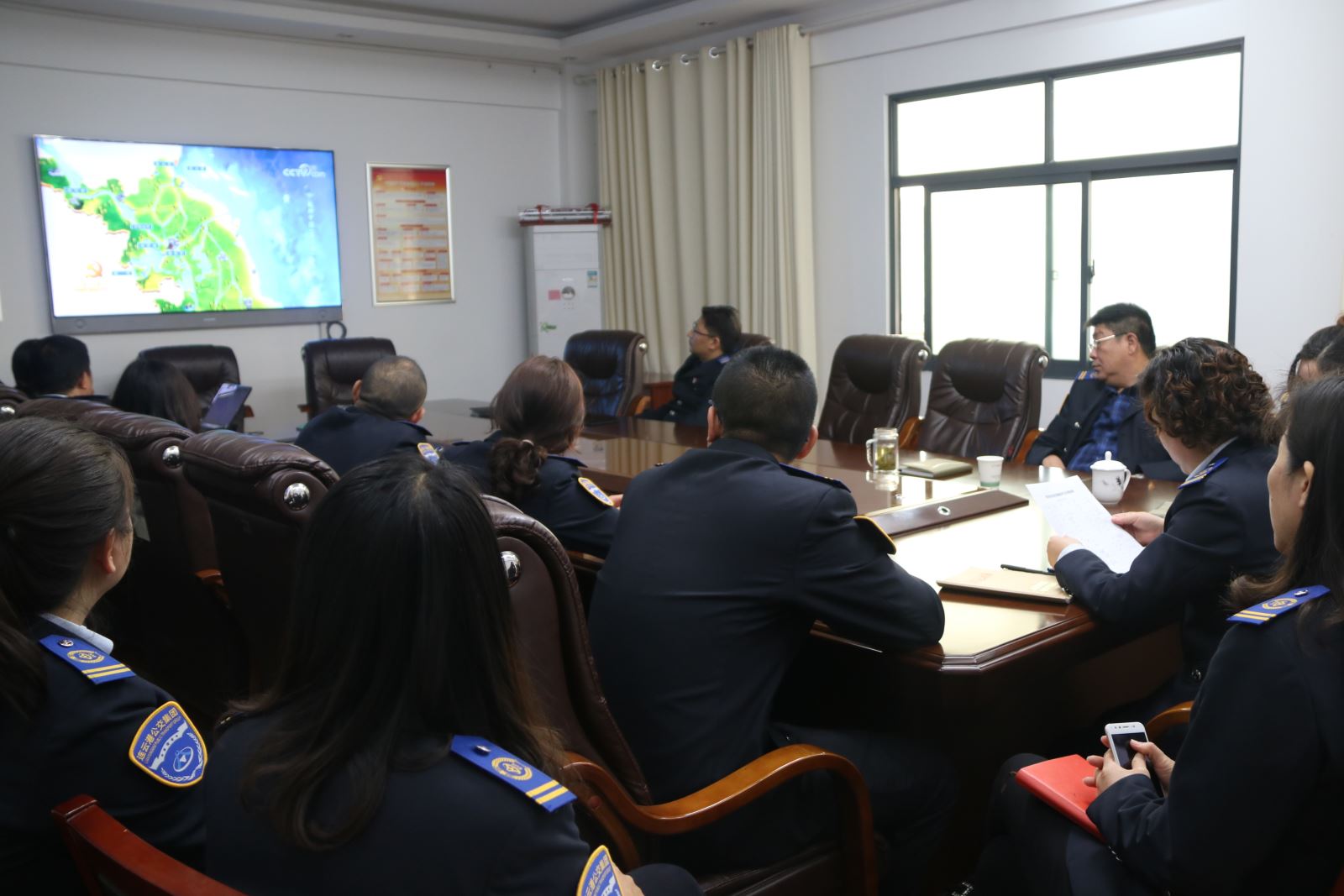 公交集團(tuán)固定學(xué)習(xí)日組織各總支、支部觀看《航拍中國(guó)》之江蘇篇